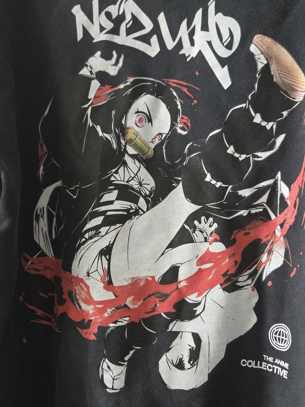 The Anime Collective Nezuko Hoodie Sz L